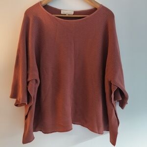 La Fée Maraboutée Rust Knit Sweater Size XS/S